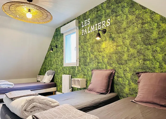 Les Palmiers 7 Personnes Plages Du Debarquement * Grandcamp-Maisy