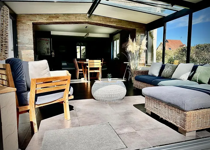 Vakantiehuis Les Palmiers 7 Personnes Plages Du Debarquement