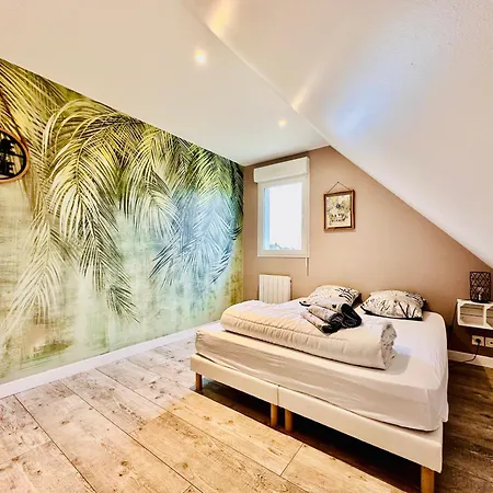 Les Palmiers 7 Personnes Plages Du Debarquement 펜션 그랑캉프-메지