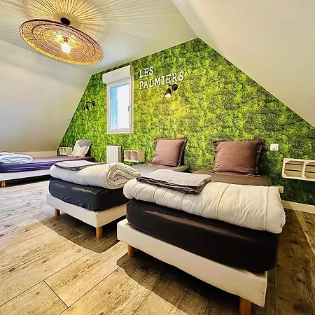 Les Palmiers 7 Personnes Plages Du Debarquement Ferienhaus Grandcamp-Maisy