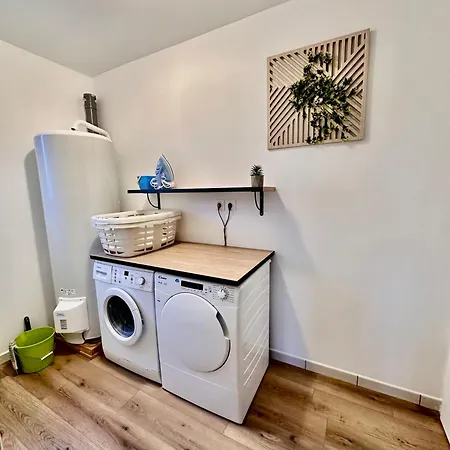 펜션 Les Palmiers 7 Personnes Plages Du Debarquement 그랑캉프-메지