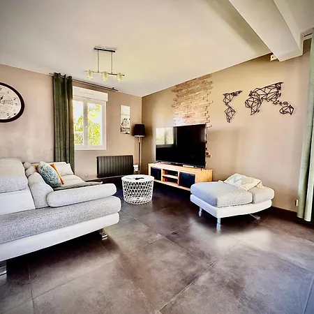 Les Palmiers 7 Personnes Plages Du Debarquement 펜션 *