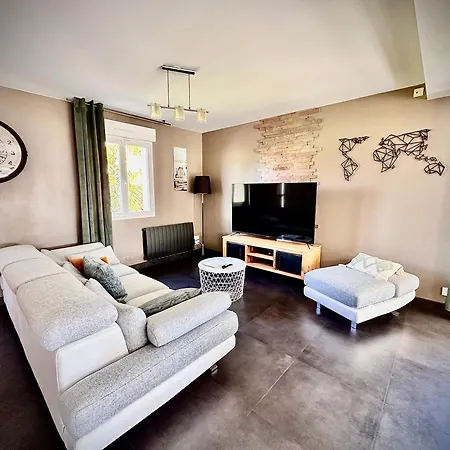 Les Palmiers 7 Personnes Plages Du Debarquement * 그랑캉프-메지