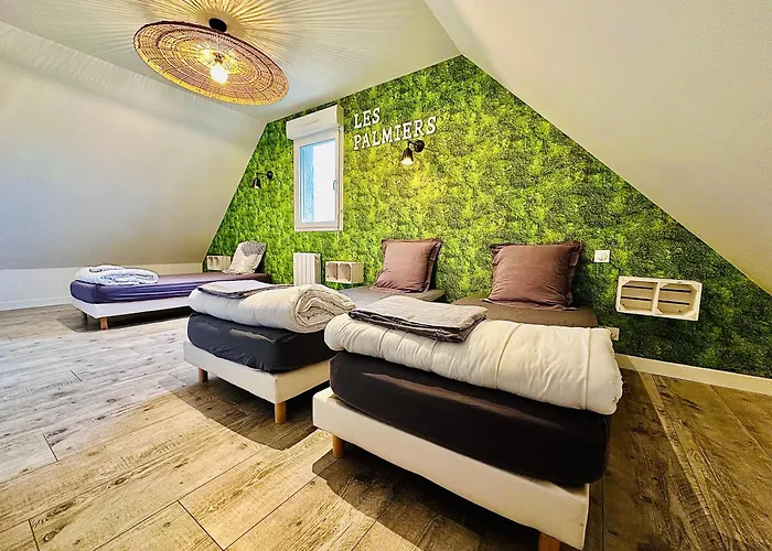 Les Palmiers 7 Personnes Plages Du Débarquement Casa vacanze Grandcamp-Maisy