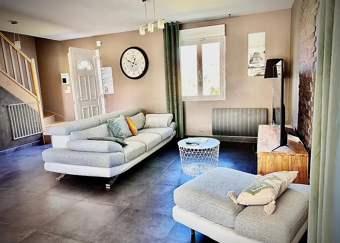 Les Palmiers 7 Personnes Plages Du Débarquement Casa vacanze Grandcamp-Maisy